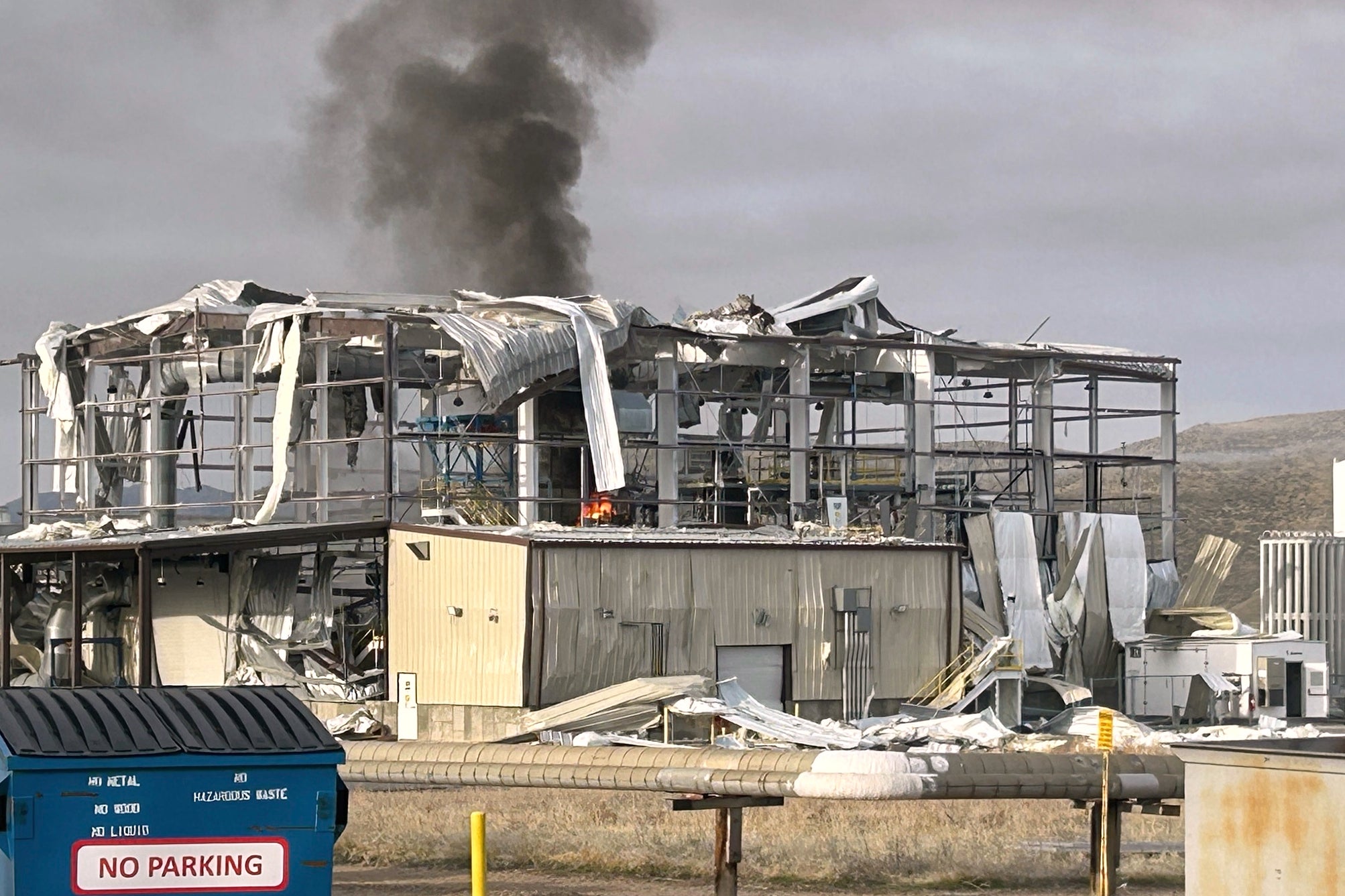 Northrop Grumman Explosion