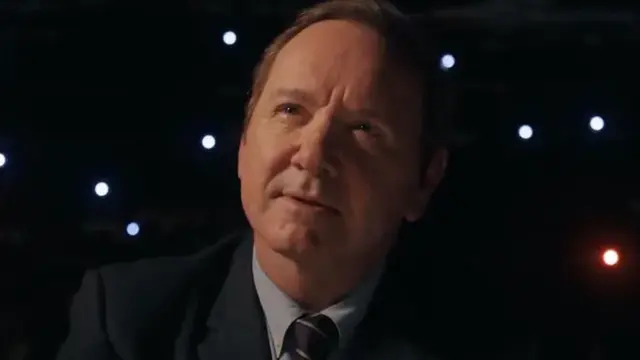 <p>Kevin Spacey as Frank Underwood advertising Tim Dillon's Netflix comedy special</p>