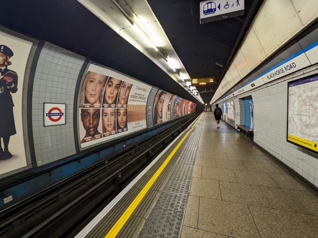 <p>The bookshelf at Blackhorse Road station has been removed by TfL and the London Fire Brigade</p>