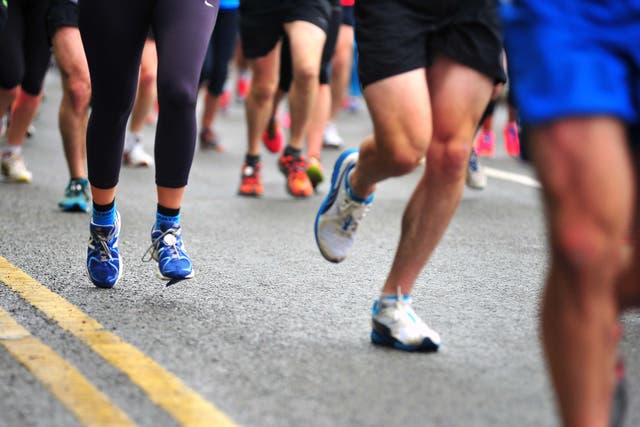 Running is ‘booming’ worldwide, Strava said (Alamy/PA)