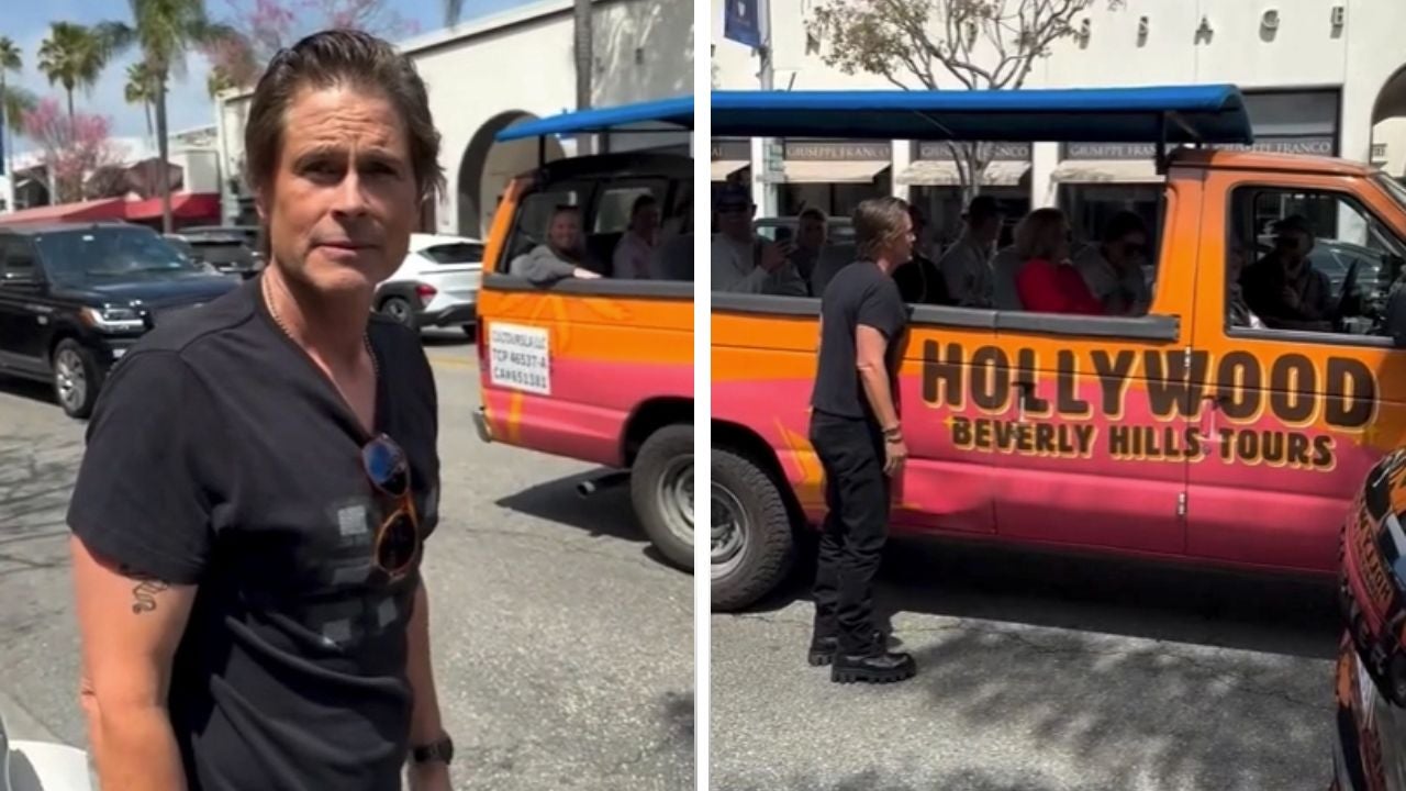 <p>Rob Lowe mistaken for John Stamos</p>