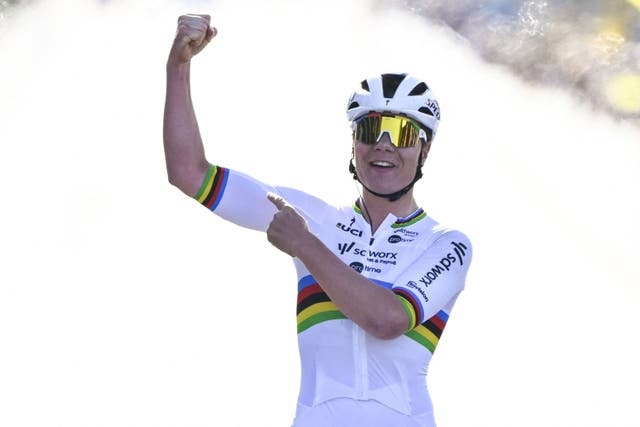 <p>Lotte Kopecky won the Tour of Britain Women last year and is in title-winning form once again</p>