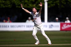 Sam Cook rested by Essex as possible England Test debut looms