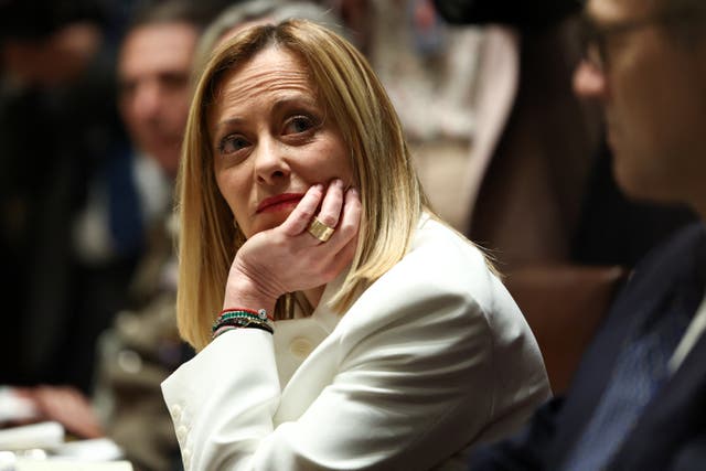 <p>Giorgia Meloni disclosed that her determination to succeed and her feelings of inadequacy stem from her father abandoning the family </p>