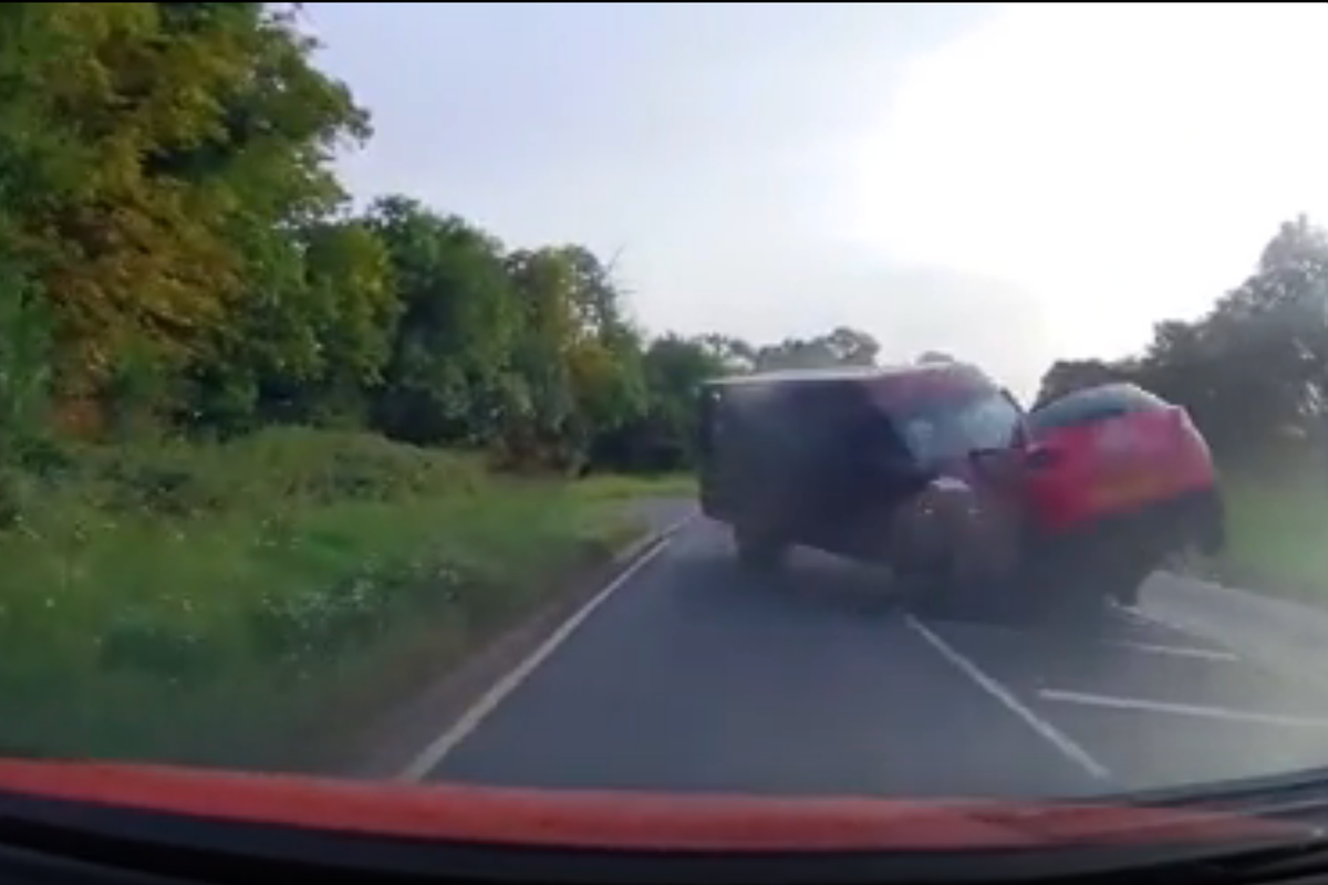 Van driver jailed after high speed head-on smash on wrong side of road