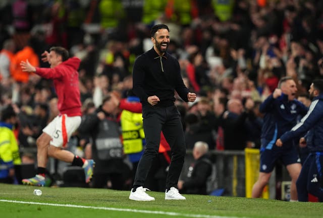 <p>Ruben Amorim says 'everything is possible' at Old Trafford as Man Utd defeat Lyon in Europa League</p>