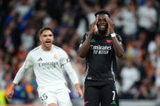 Bukayo Saka confronted by Real Madrid star near tunnel in heated moment