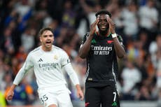 Bukayo Saka confronted by Real Madrid star near tunnel in heated moment