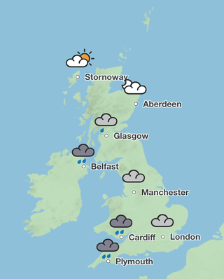 Areas across the West will experience heavy rain patches
