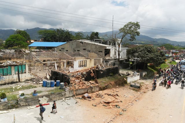 COLOMBIA-EXPLOSIVOS