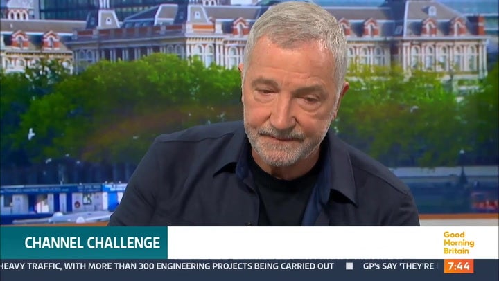 <p>Graeme Souness breaks down in tears discussing painful health condition during live interview.</p>