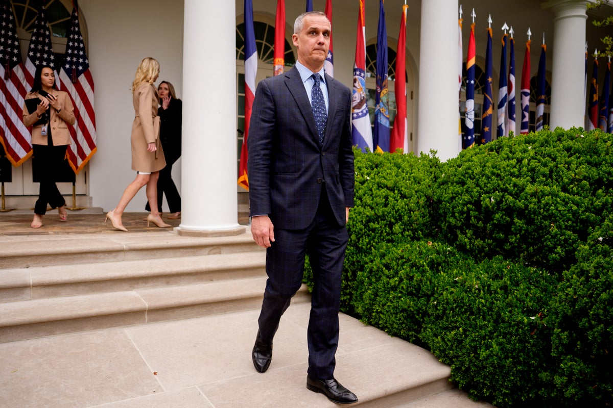Corey Lewandowski is working as Kristi Noem ‘de facto’ chief of staff - despite White House concerns about their past
