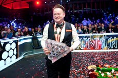 Masters schedule, TV channels and how to watch the snooker online