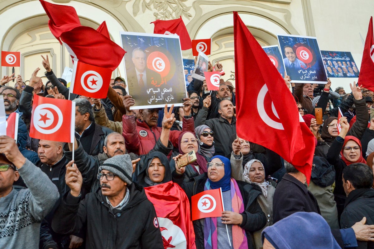 Tunisian opposition figures sentenced to up to 66 years in prison