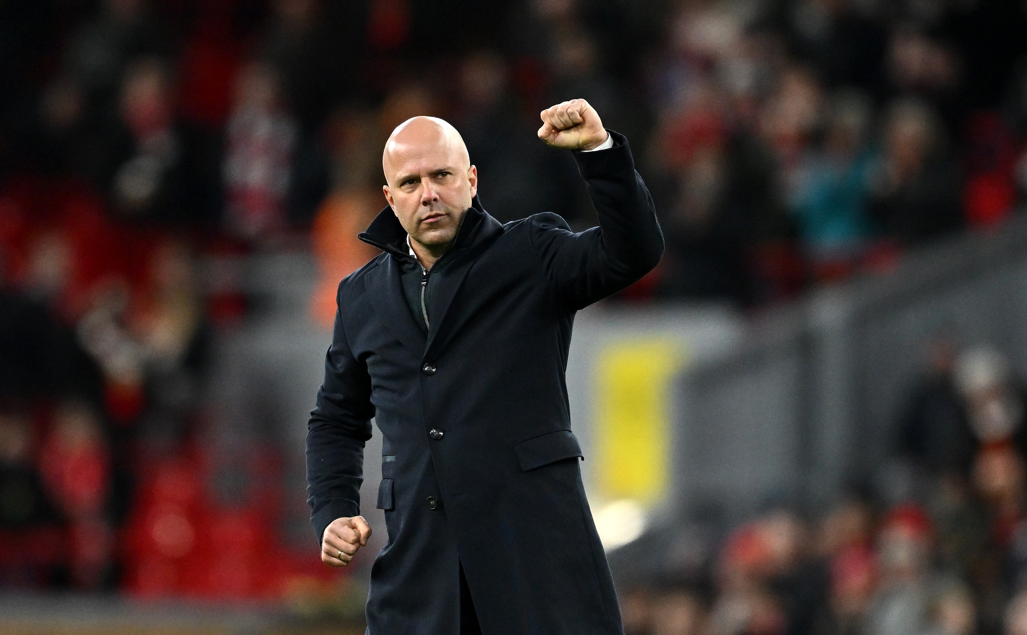 <p>Arne Slot has led Liverpool to just their second league title in 35 years</p>