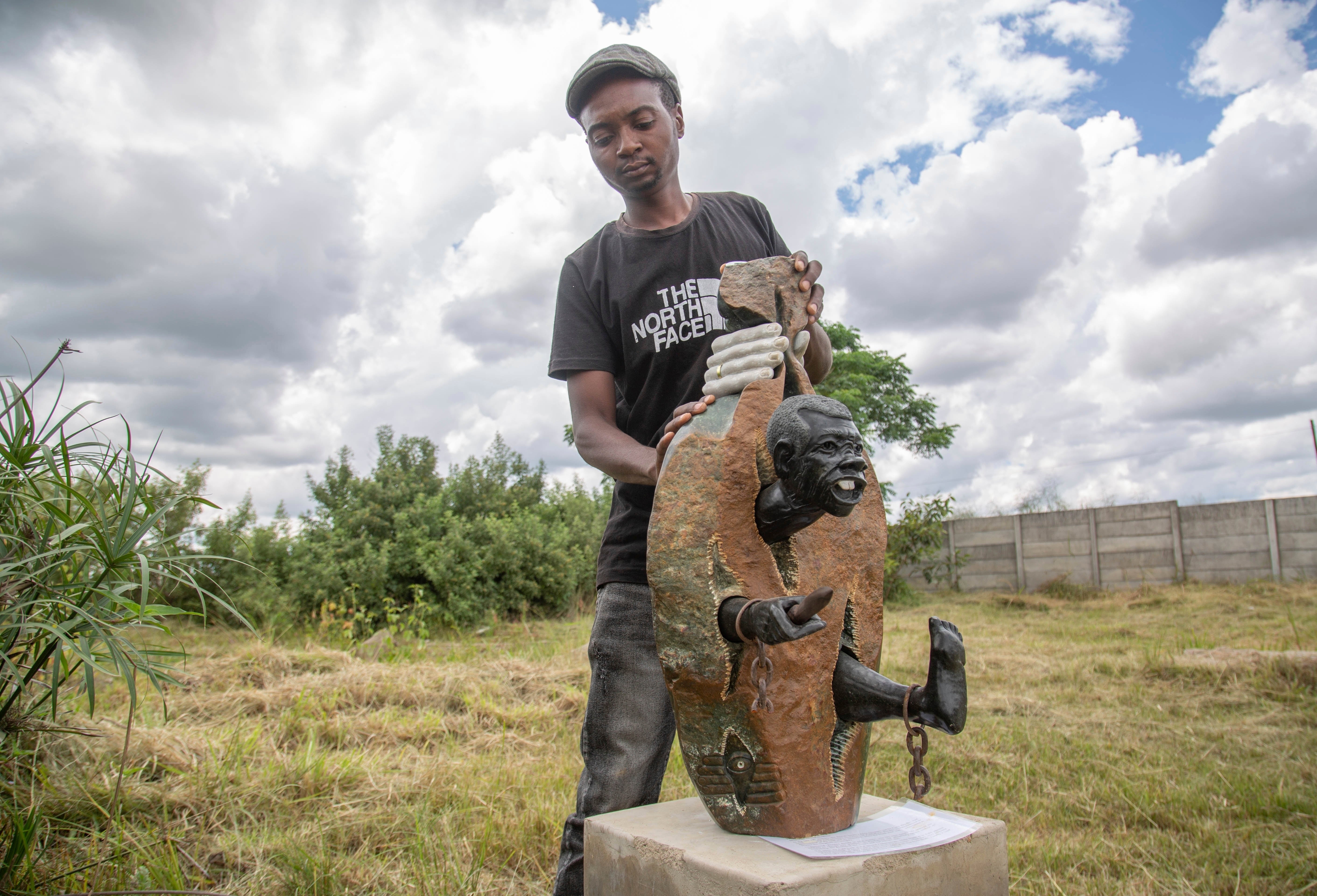 Zimbabwe Stone Sculpture