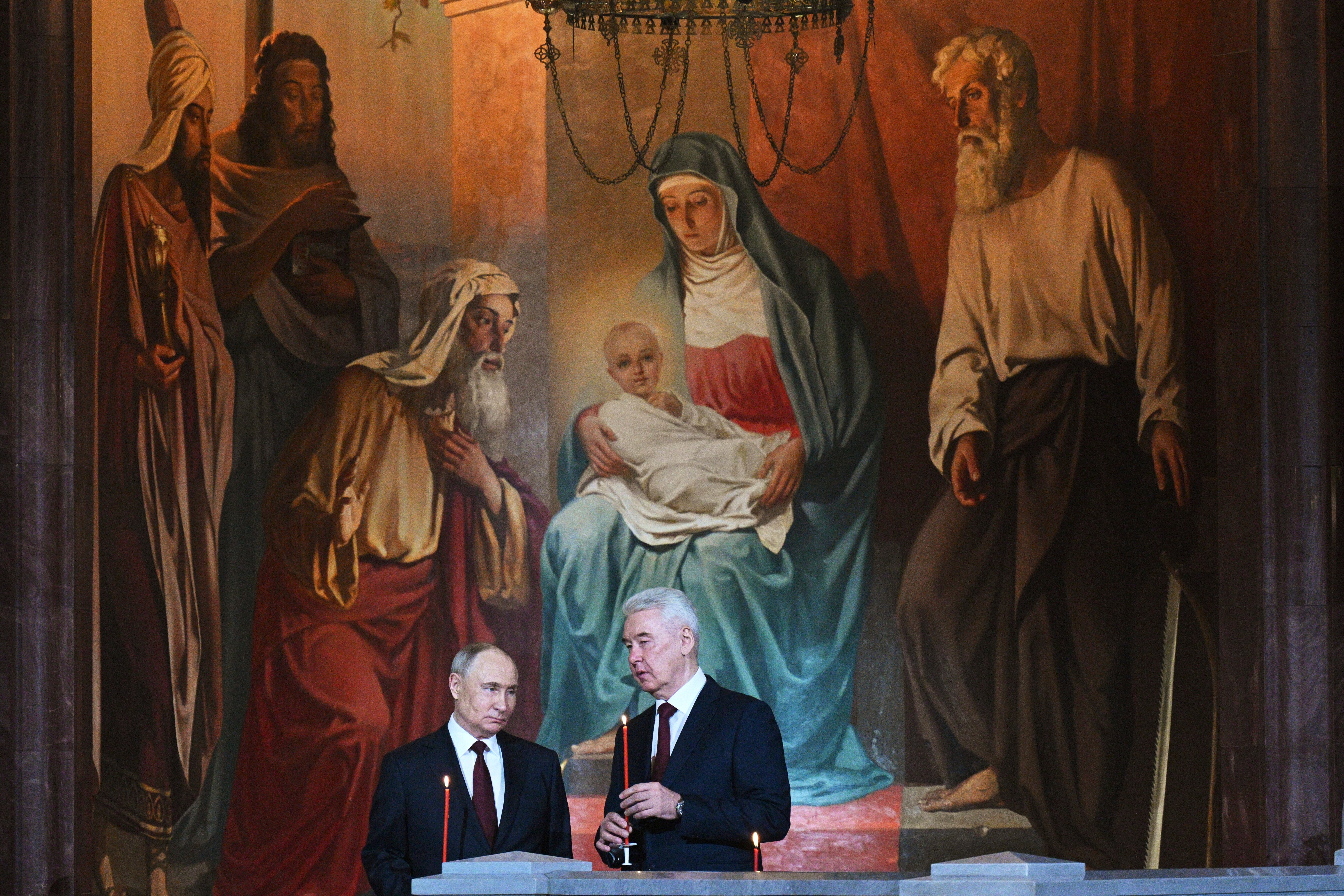 Russia Orthodox Easter Putin