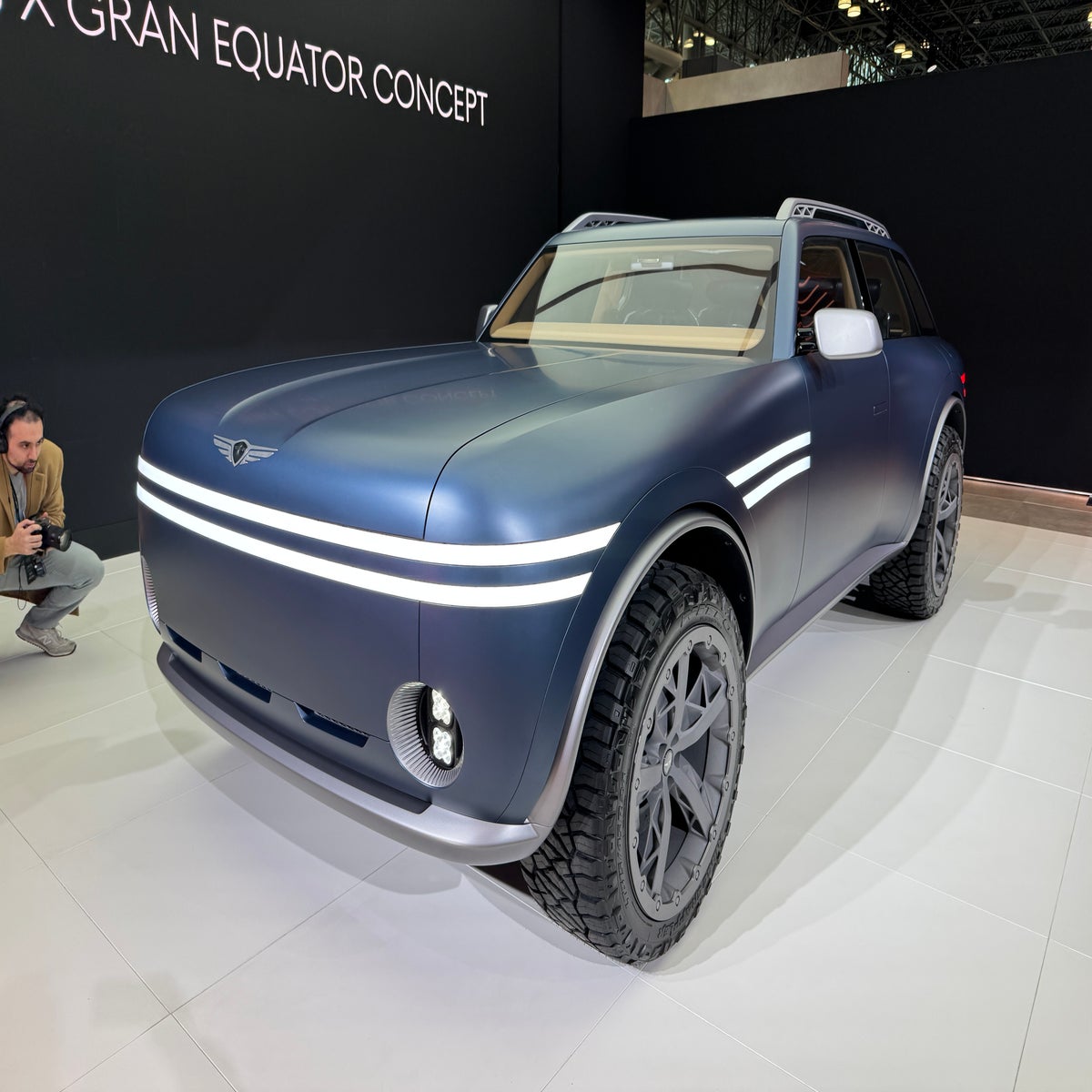 Genesis takes aim at Land Rover with its X Gran Equator Concept