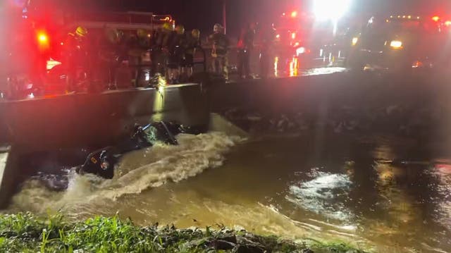<p>An adult woman and 12-year-old boy are dead following historic flooding in Oklahoma Saturday</p>