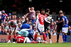 Mikel Arteta offers Bukayo Saka injury update after ‘dangerous’ tackle