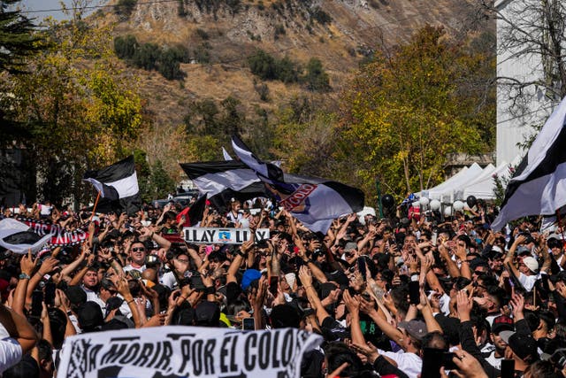 CHILE-COLO COLO HINCHAS