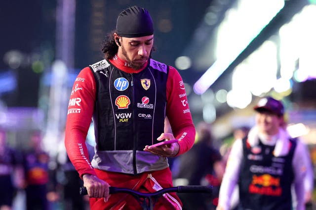 <p>Lewis Hamilton finished the Saudi Arabian GP in seventh place</p>