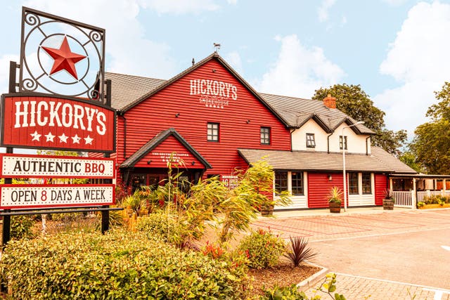 Hickory’s has said it plans to triple in size over the longer term (Greene King/PA)