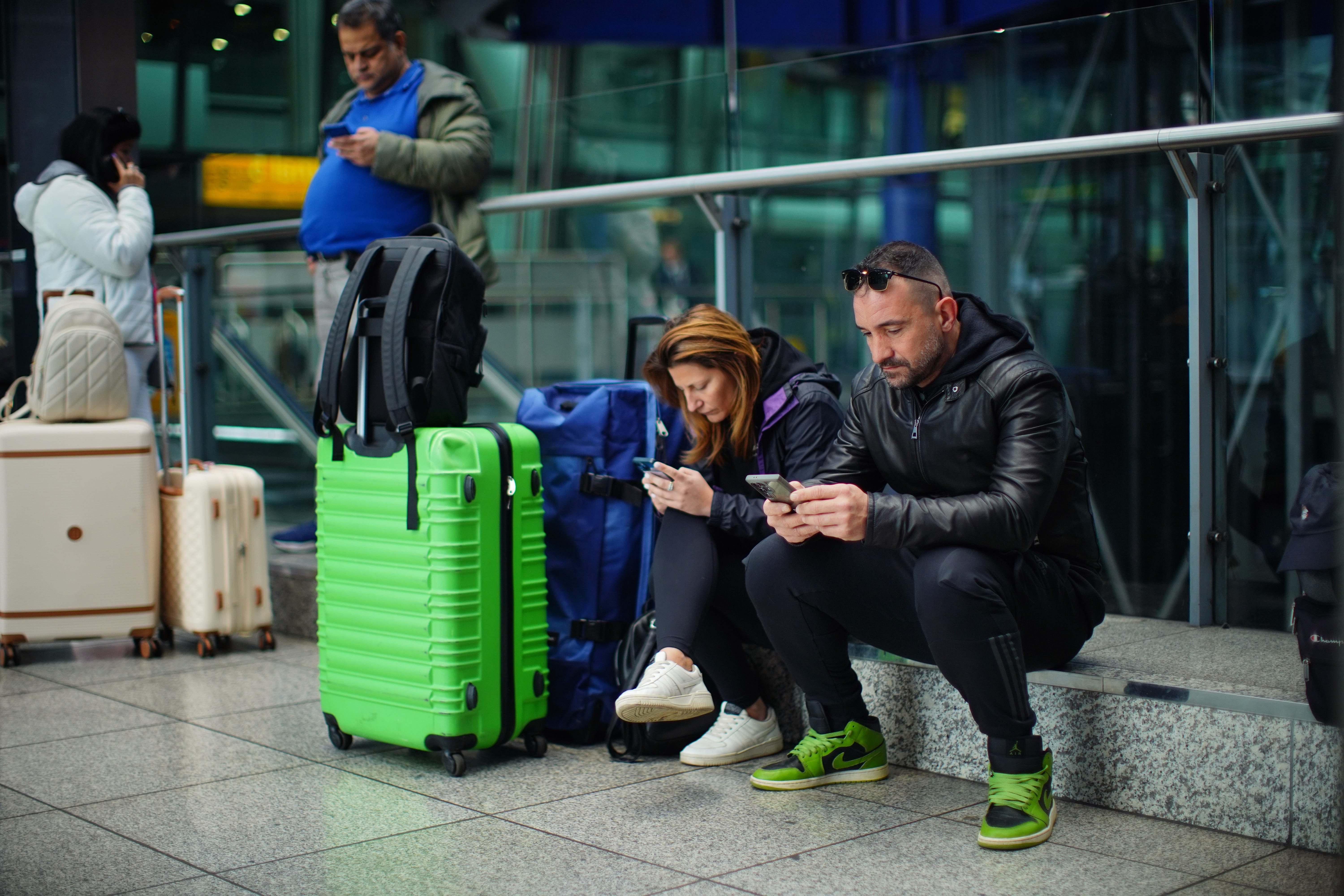 <p>Passengers who suffer flight disruption are often left unsure what they are entitled to (James Manning/PA)</p>