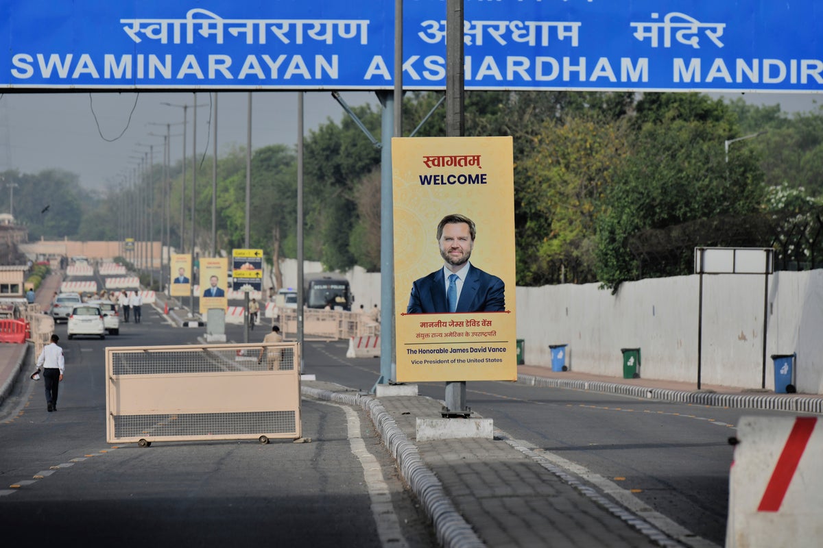 JD Vance arrives in India for a 4-day visit that includes personal engagements and talks on trade