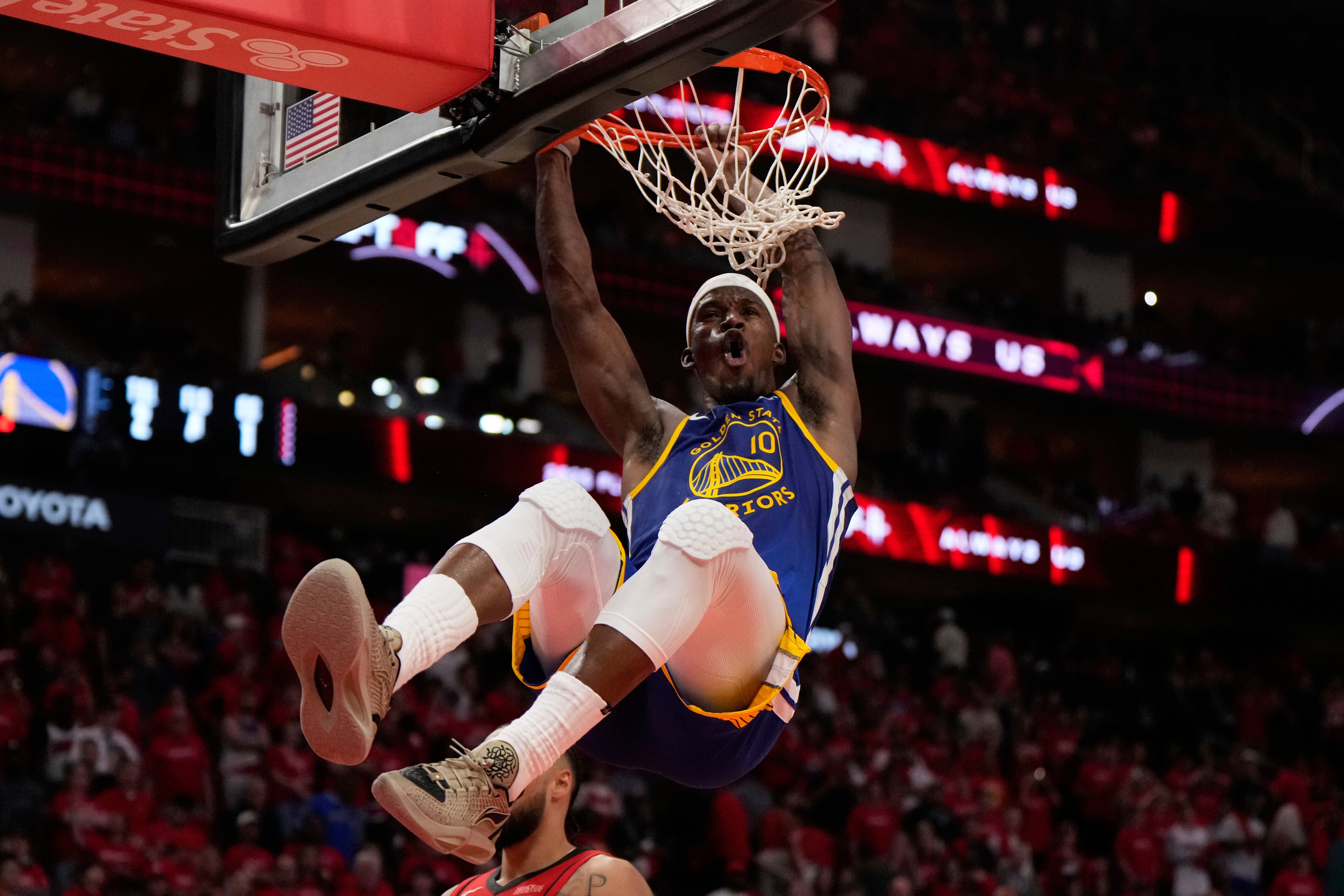 APTOPIX Warriors Rockets Basketball