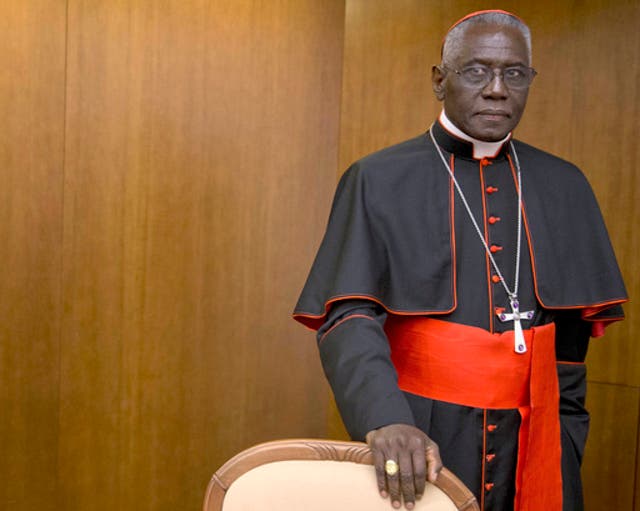 <p>Following the death of Pope Francis, Cardinal Robert Sarah from Guinea has emerged as a potential successor</p>