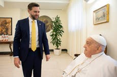 JD Vance asked what it’s like being one of the last people to see Pope alive: ‘I’ve thought a lot about that’