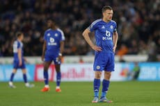 Jamie Vardy declares Leicester’s season a ‘total embarrassment’ after relegation