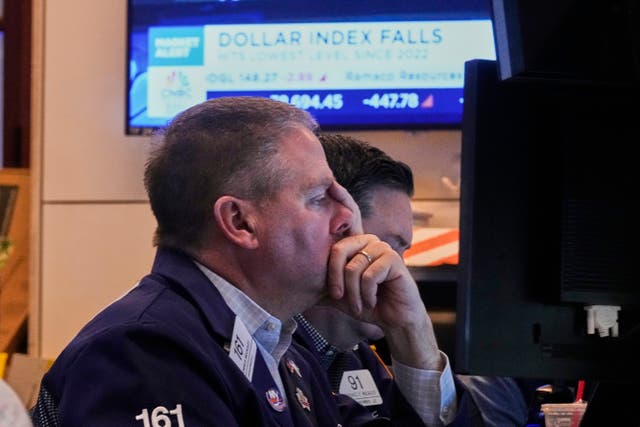 <p>The value of the U.S. dollar sank to its lowest point in three years on Monday after Donald Trump attacked the chair of the Federal Reserve online</p>