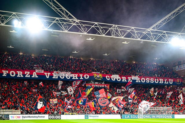 <p>Genoa were scheduled to host Lazio</p>