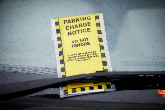 <p>Private companies send an average of more than 41,000 parking tickets to drivers in Britain every day</p>