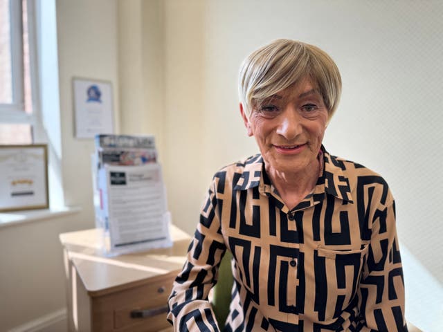 <p>Samantha Wolsey came out as trans in retirement</p>