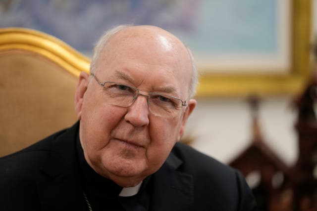 <p>Cardenal Kevin Farrell</p>