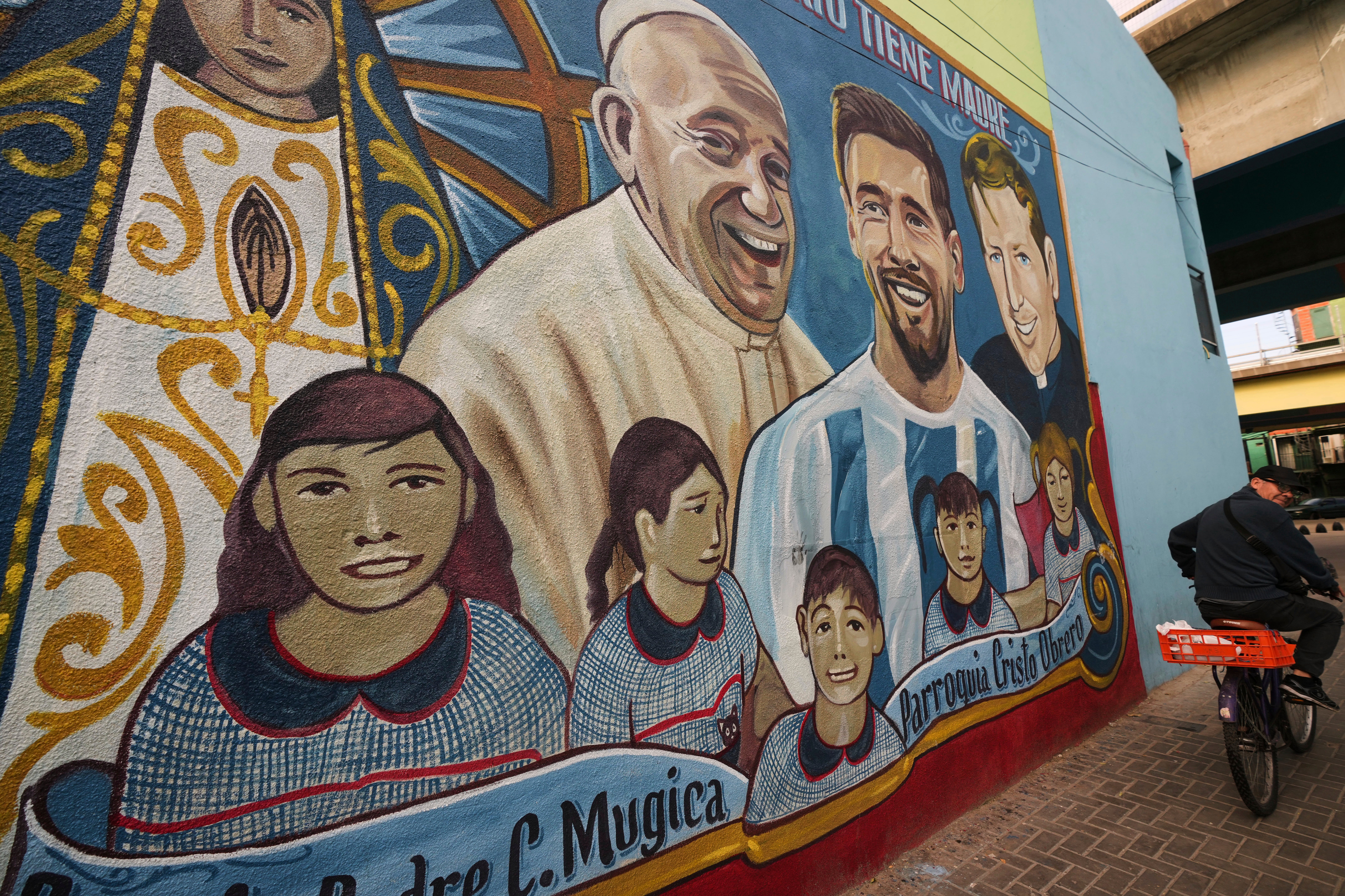 APTOPIX Argentina Pope Francis Global Reax