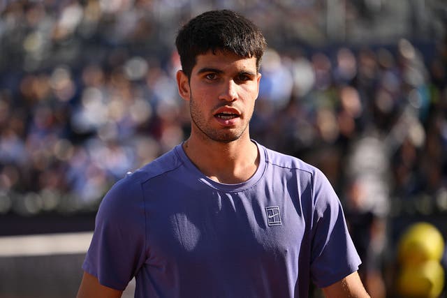 <p>Alcaraz is a two-time champion in Madrid</p>