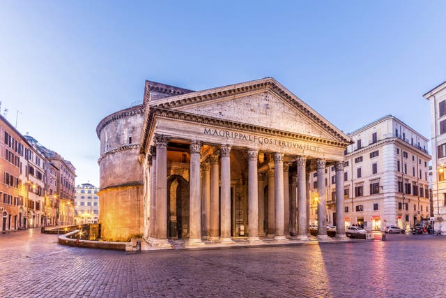 <p>Local media has reported that  69-year-old Morimasa Hibino fell from the  perimeter wall of the Pantheon in the city centre.</p>