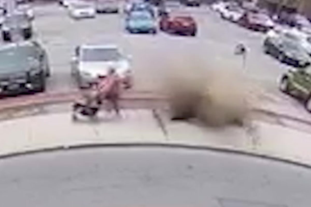 Manhole explodes as grandmother and two young grandkids walk home from Easter egg hunt in upstate New York