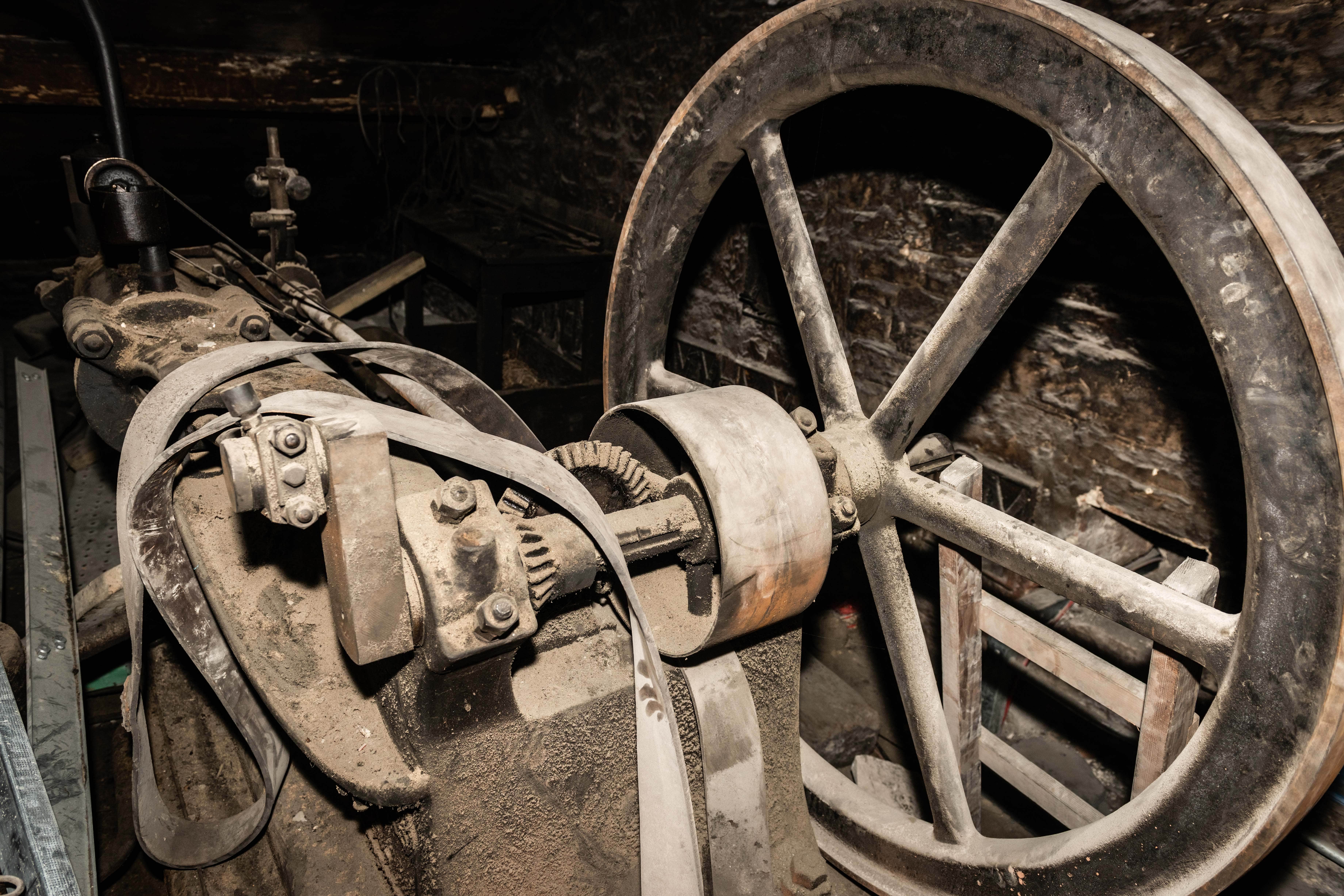 The engine was found in the attic (James Armandary Photography/The Lost Close/PA)