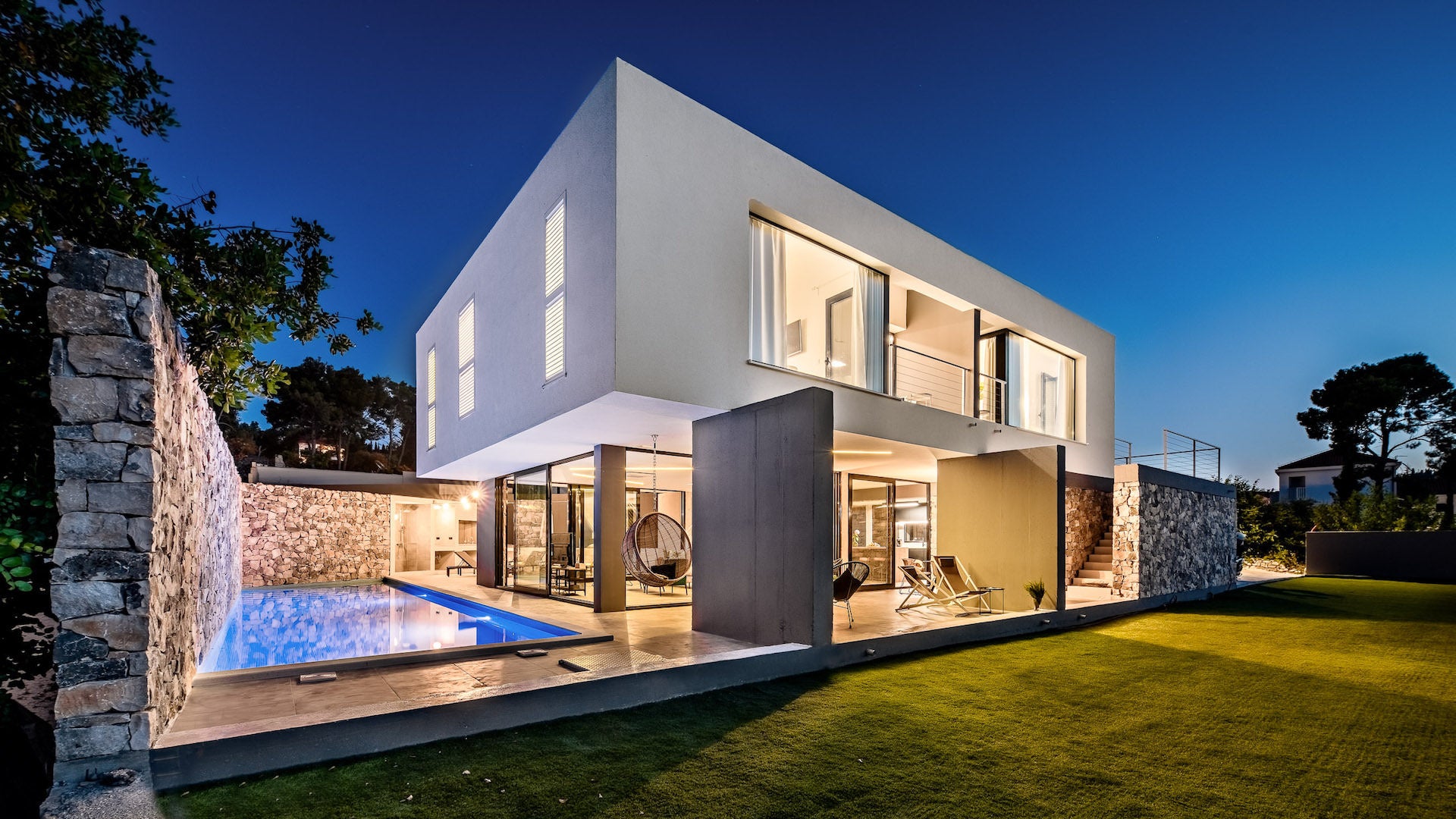 Complete with private pool, large garden and table tennis table, Villa Lumin makes for a family-perfect stay