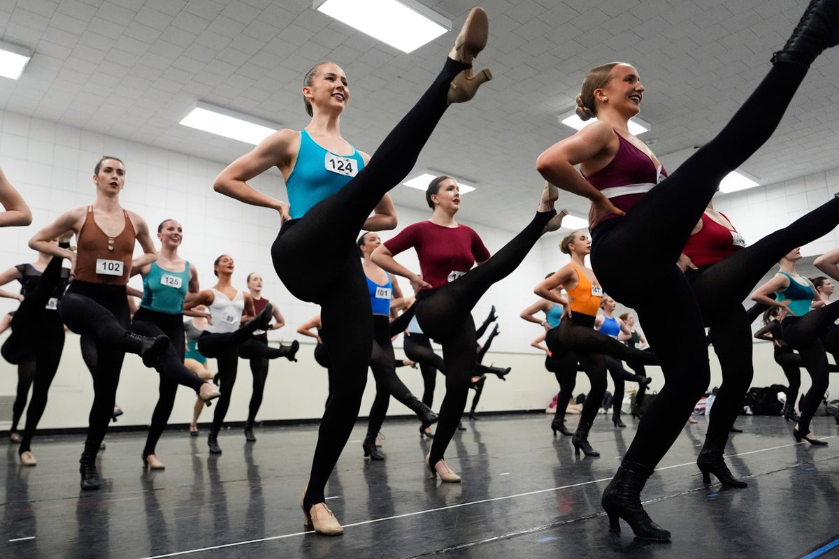 PHOTO COLLECTION: Radio City Rockettes Audition