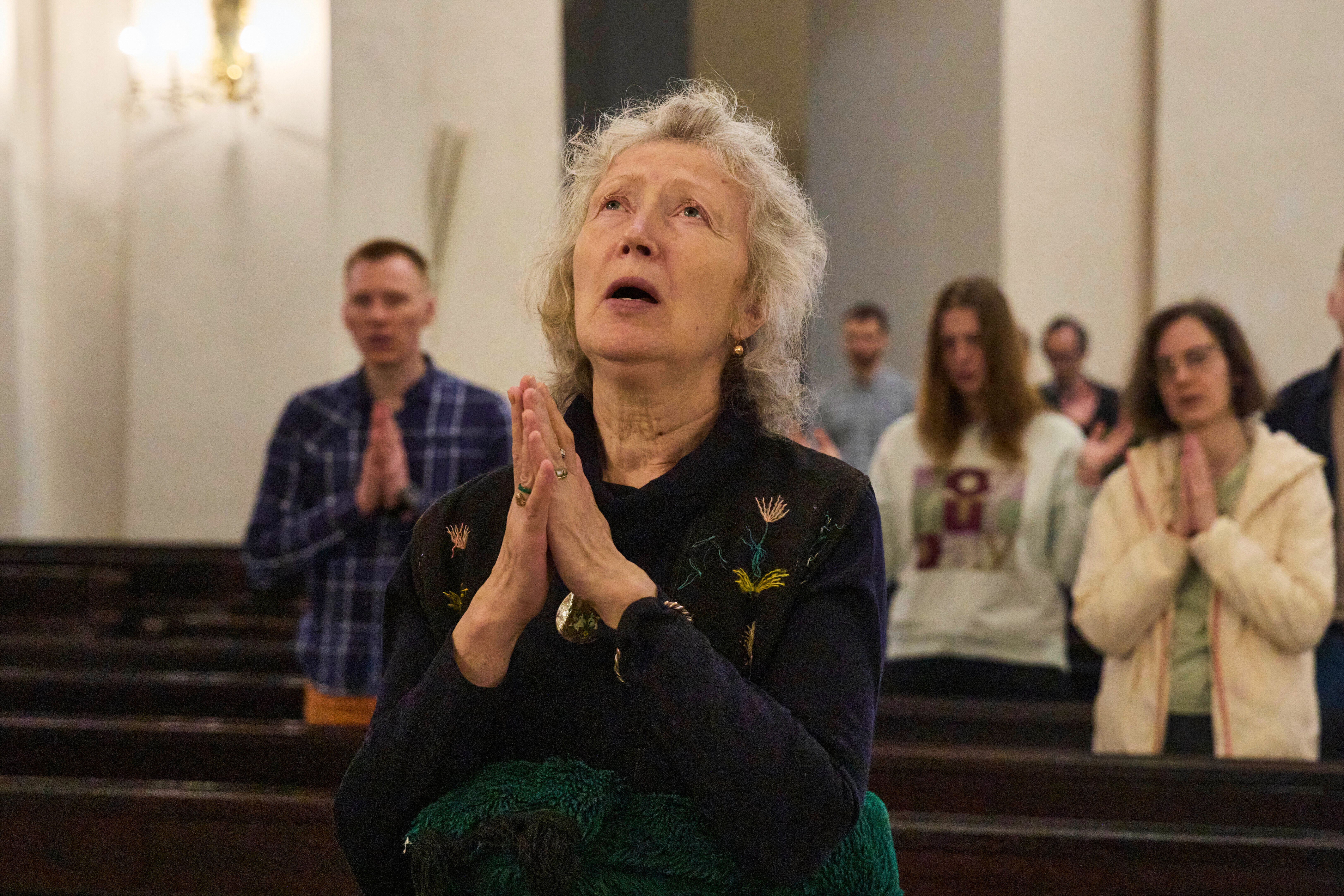 APTOPIX Ukraine Obit Pope Francis Global Reax