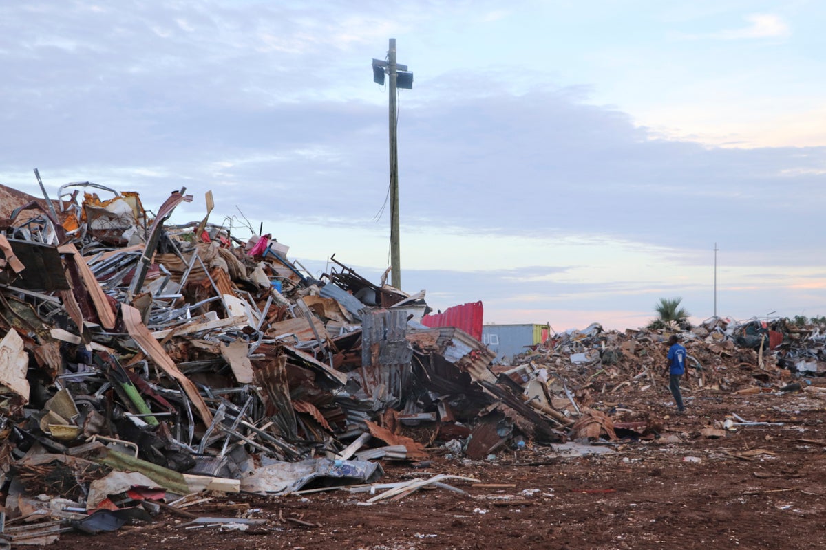 French President Macron brought new promises to cyclone-battered Mayotte. Residents want more