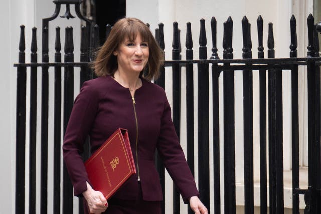 Chancellor of the Exchequer Rachel Reeves (James Manning/PA)