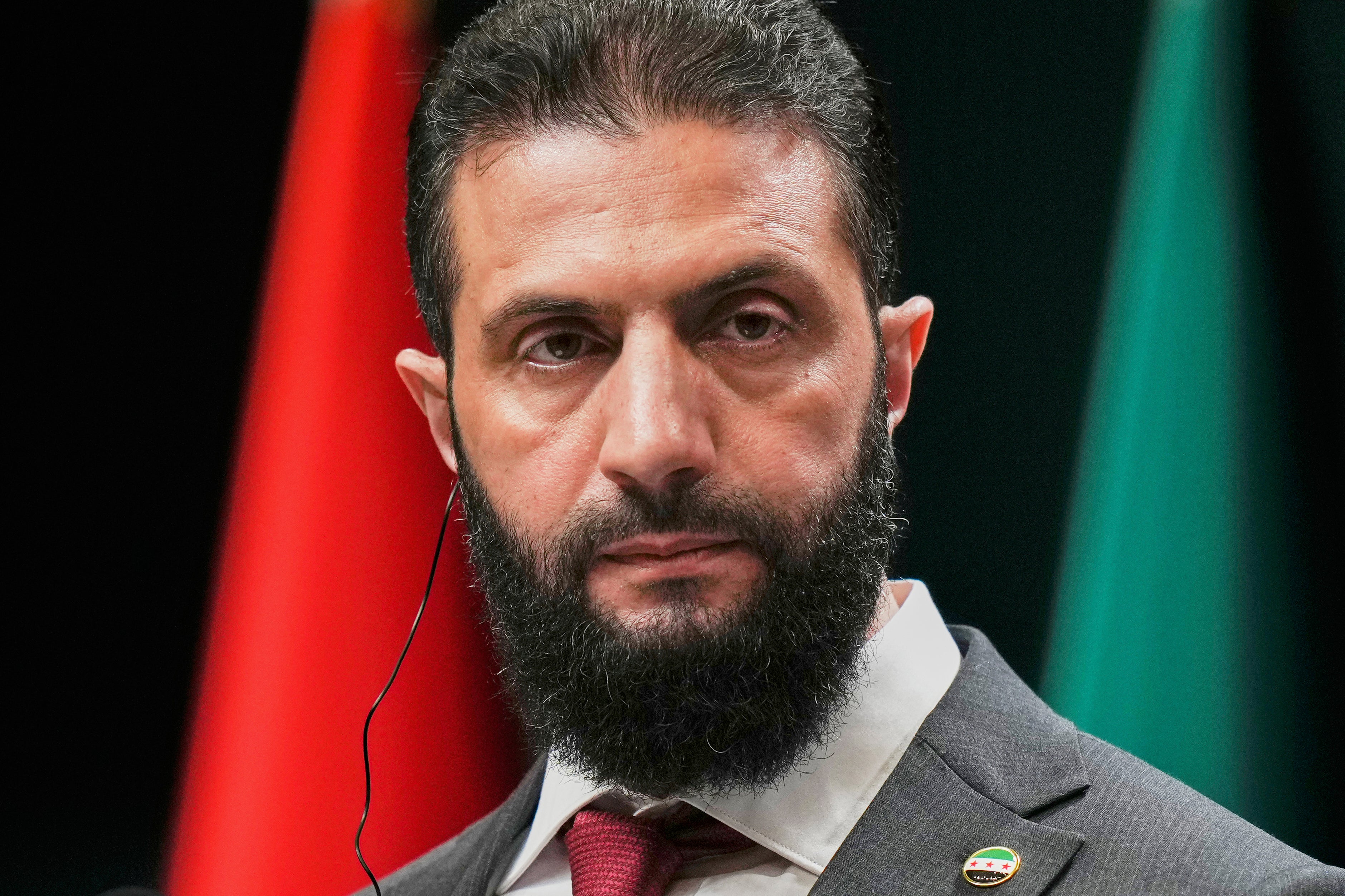 Ahmed Hussein al-Sharaa, a former Islamist militant, became president of Syria in January