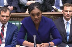 Kemi Badenoch claims PM ‘doesn’t have the balls’ to express own views